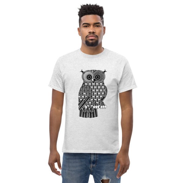 Men's classic tee (ScanDosh Official Owl by Barry P) - Image 8