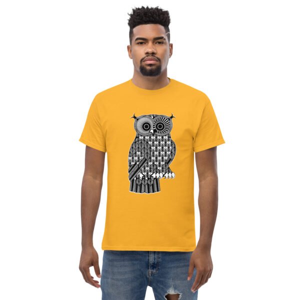 Men's classic tee (ScanDosh Official Owl by Barry P) - Image 5