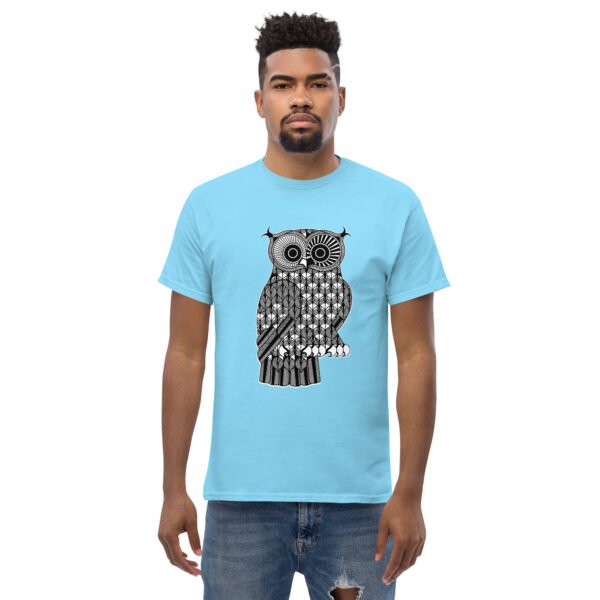 Men's classic tee (ScanDosh Official Owl by Barry P) - Image 6